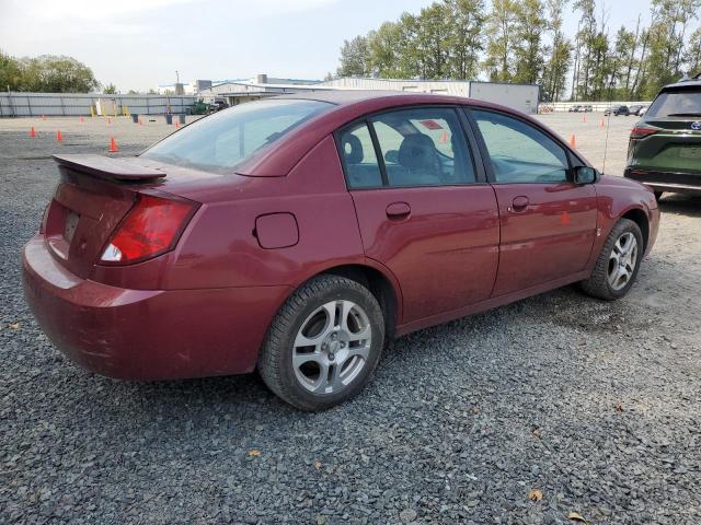 1G8AZ52F84Z176895 - 2004 SATURN ION LEVEL 2 BURGUNDY photo 3