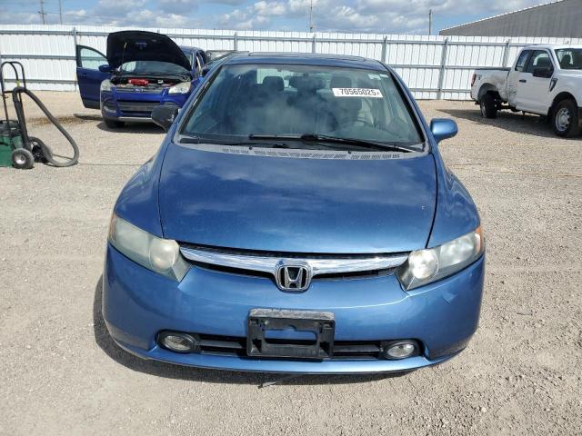 1HGFA16918L118508 - 2008 HONDA CIVIC EXL BLUE photo 5