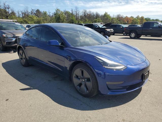5YJ3E1EAXPF588281 - 2023 TESLA MODEL 3 ლურჯი ფოტო 4