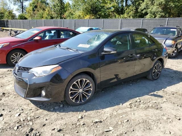 5YFBURHE0GP513251 - 2016 TOYOTA COROLLA L BLACK photo 1