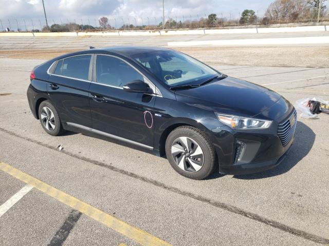 KMHC75LC8JU061890 - 2018 HYUNDAI IONIQ SEL BLACK photo 4