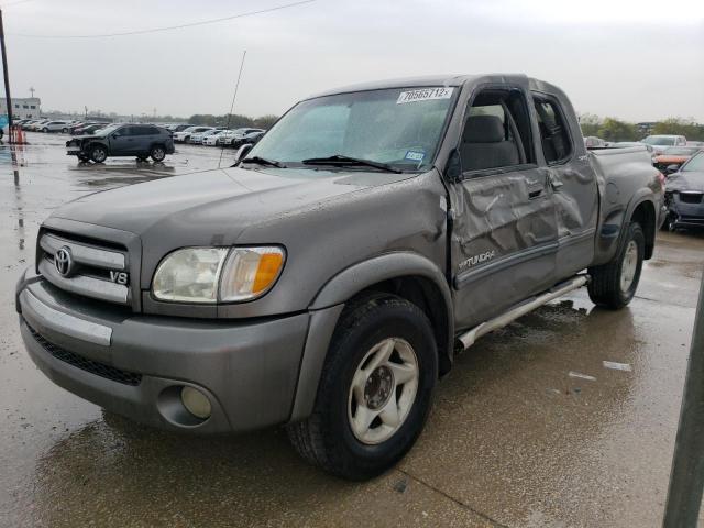 5TBRT34134S448456 - 2004 TOYOTA TUNDRA ACCESS CAB SR5 GRAY photo 1