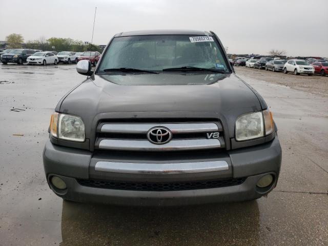 5TBRT34134S448456 - 2004 TOYOTA TUNDRA ACCESS CAB SR5 GRAY photo 5