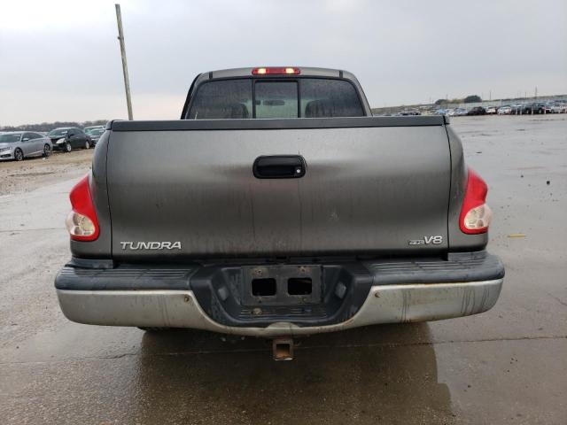 5TBRT34134S448456 - 2004 TOYOTA TUNDRA ACCESS CAB SR5 GRAY photo 6