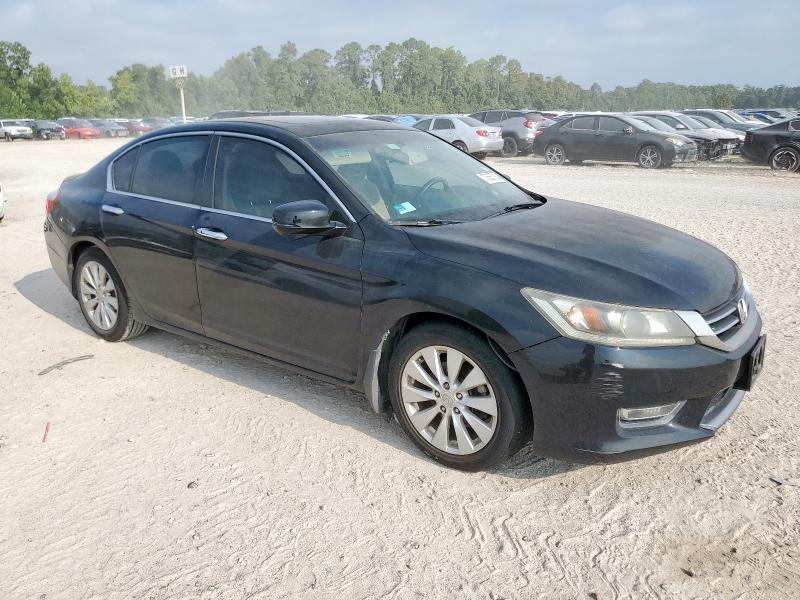 1HGCR2F73DA203856 - 2013 HONDA ACCORD EX BLACK photo 4