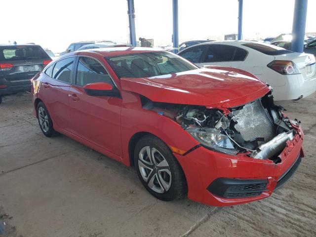 2HGFC2F56JH503577 - 2018 HONDA CIVIC LX RED photo 4