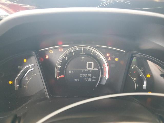 2HGFC2F56JH503577 - 2018 HONDA CIVIC LX RED photo 9