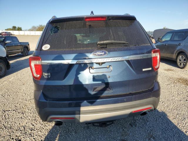 1FM5K7DH3GGC83368 - 2016 FORD EXPLORER XLT 蓝色 照片 6