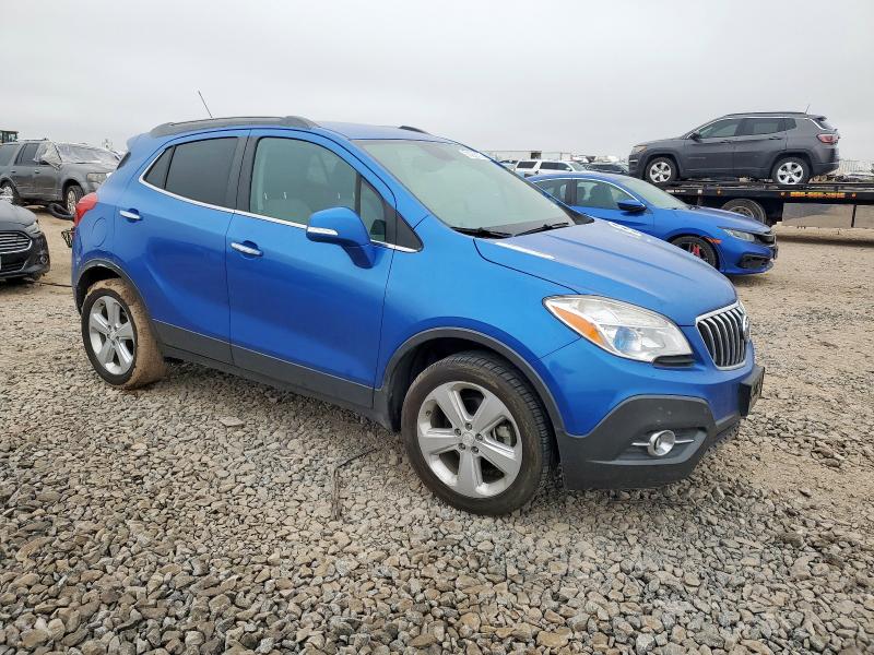 KL4CJBSB4GB661740 - 2016 BUICK ENCORE CONVENIENCE BLUE photo 4