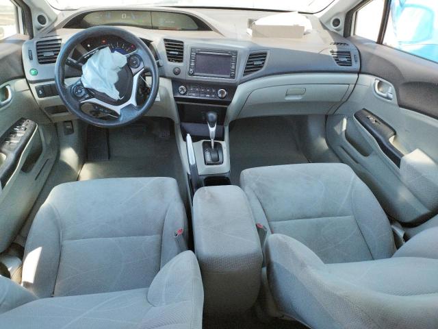 19XFB2F81CE337639 - 2012 HONDA CIVIC EX SILVER photo 8