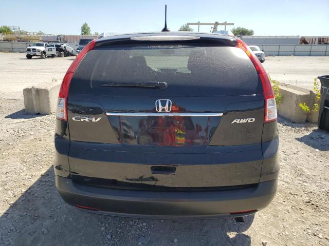 5J6RM4H70DL009266 - 2013 HONDA CR-V EXL BLACK photo 6