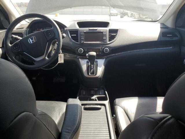 5J6RM4H70DL009266 - 2013 HONDA CR-V EXL BLACK photo 8