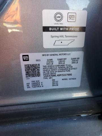 1GKKNML48PZ227995 - 2023 GMC ACADIA SLT 银色 照片 13