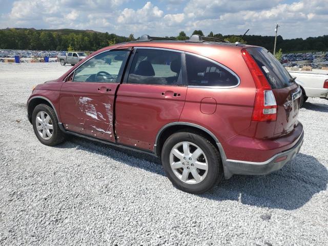 JHLRE38718C015163 - 2008 HONDA CR-V EXL BURGUNDY photo 2