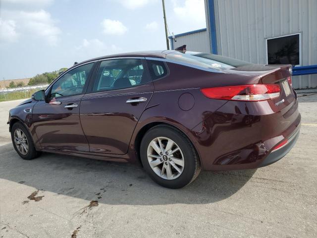 5XXGT4L32HG131928 - 2017 KIA OPTIMA LX BURGUNDY photo 2