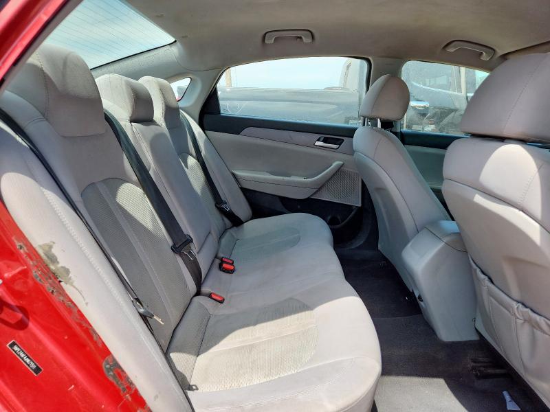 5NPE24AF4JH671511 - 2018 HYUNDAI SONATA SE წითელი ფოტო 10