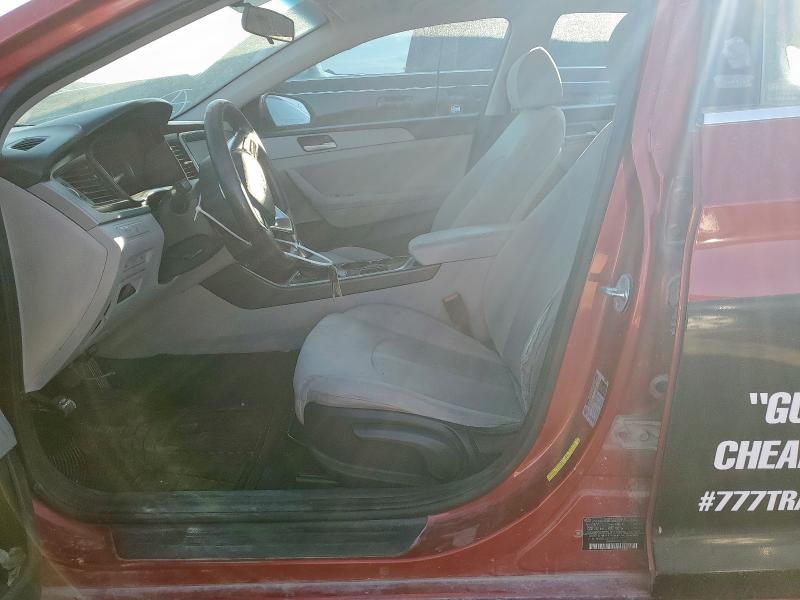 5NPE24AF4JH671511 - 2018 HYUNDAI SONATA SE წითელი ფოტო 7