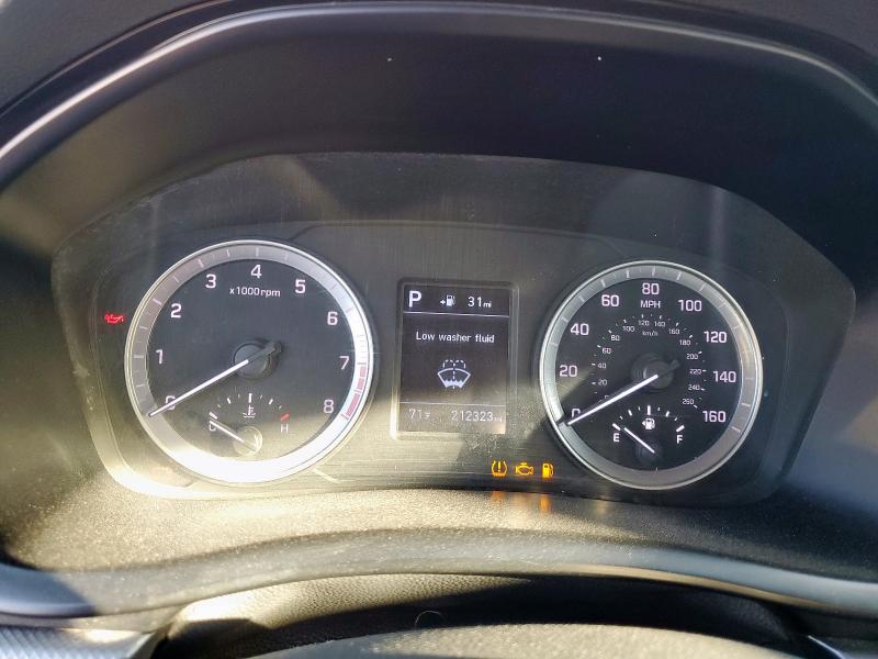 5NPE24AF4JH671511 - 2018 HYUNDAI SONATA SE წითელი ფოტო 9