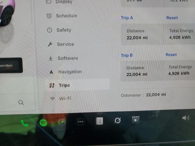 7SAYGDED8RA307271 - 2024 TESLA MODEL Y CHARCOAL photo 9