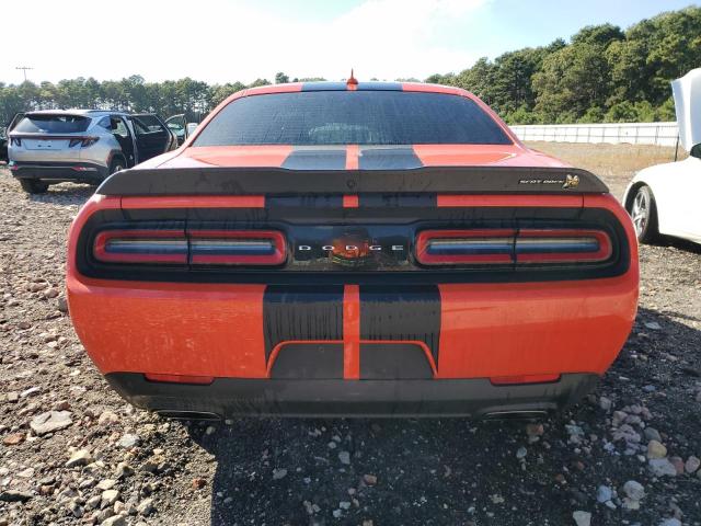 2C3CDZFJ1NH211933 - 2022 DODGE CHALLENGER R/T SCAT PACK ORANGE photo 6