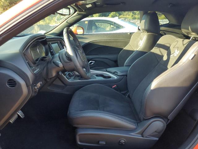 2C3CDZFJ1NH211933 - 2022 DODGE CHALLENGER R/T SCAT PACK ORANGE photo 7