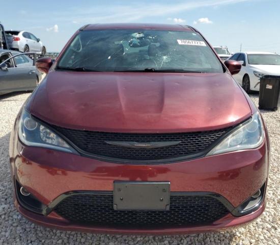 2C4RC1FG0KR654272 - 2019 CHRYSLER PACIFICA TOURING PLUS MAROON photo 5