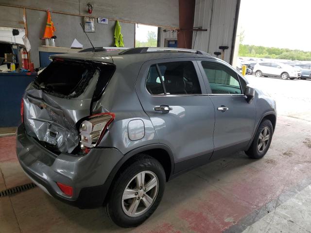 KL7CJPSB0KB897276 - 2019 CHEVROLET TRAX 1LT Gris foto 3