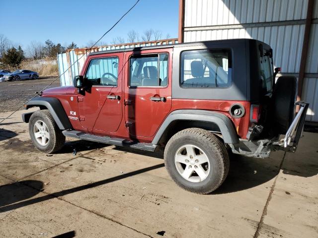 1J4GA39159L731666 - 2009 JEEP WRANGLER U X MAROON photo 2