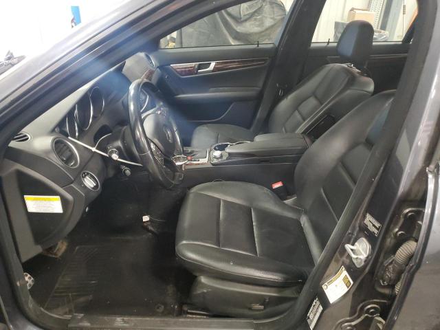 WDDGF8AB5DR277357 - 2013 MERCEDES-BENZ C 300 4MATIC CHARCOAL photo 7