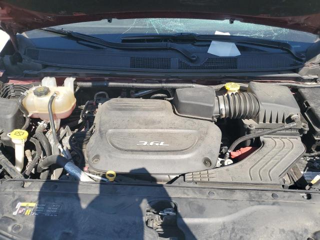 2C4RC1BG1HR539484 - 2017 CHRYSLER PACIFICA TOURING L RED photo 12
