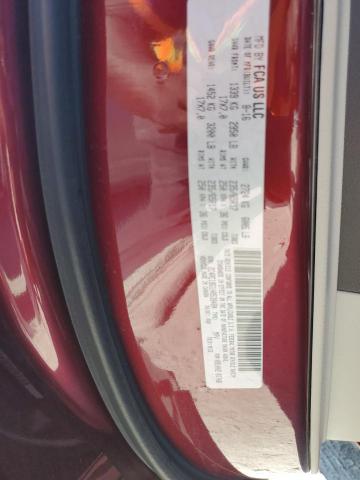 2C4RC1BG1HR539484 - 2017 CHRYSLER PACIFICA TOURING L RED photo 13