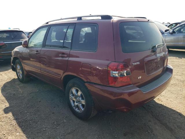 JTEDP21A350064942 - 2005 TOYOTA HIGHLANDER LIMITED RED photo 2