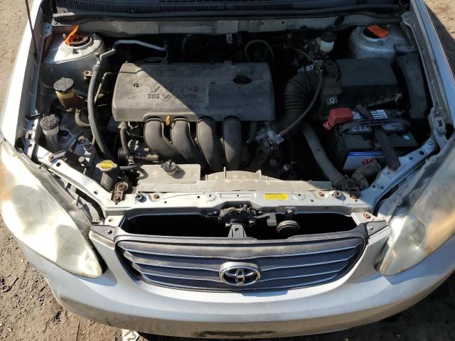 JTDBR32E932004534 - 2003 TOYOTA COROLLA CE WHITE photo 11