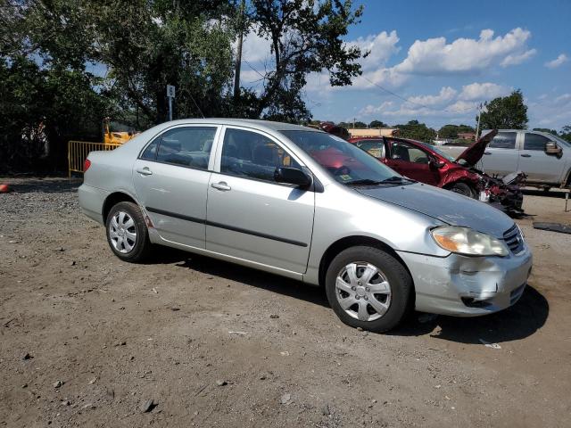 JTDBR32E932004534 - 2003 TOYOTA COROLLA CE WHITE photo 4