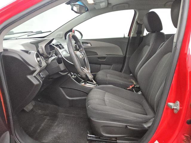 1G1JC5SH3E4112487 - 2014 CHEVROLET SONIC LT Rojo foto 7
