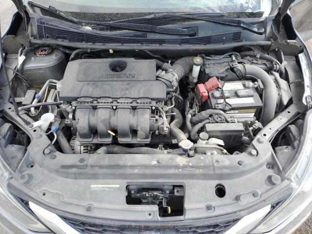 3N1AB7AP5KY449334 - 2019 NISSAN SENTRA S ნაცრისფერი ფოტო 11