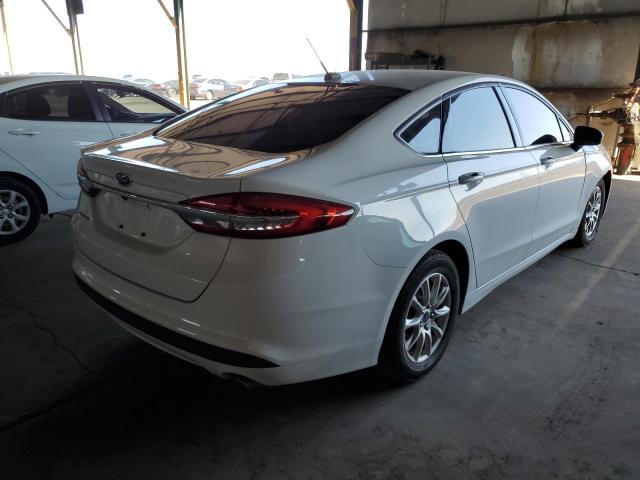 3FA6P0G71JR191749 - 2018 FORD FUSION S WHITE photo 3