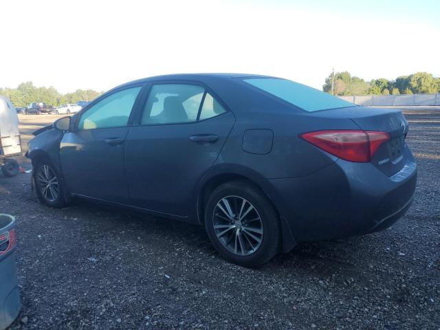 2T1BURHE5KC217988 - 2019 TOYOTA COROLLA L GRAY photo 2