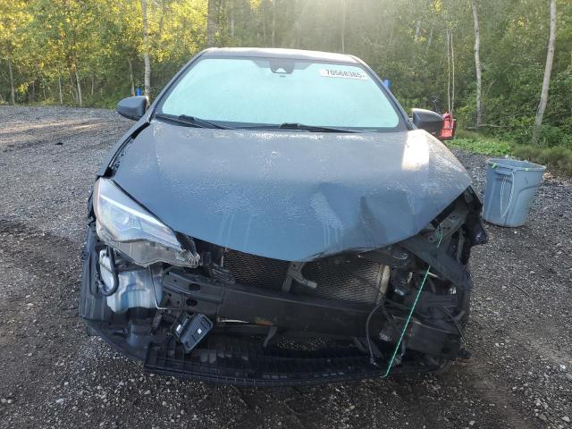 2T1BURHE5KC217988 - 2019 TOYOTA COROLLA L GRAY photo 5