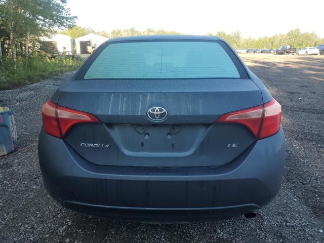 2T1BURHE5KC217988 - 2019 TOYOTA COROLLA L GRAY photo 6