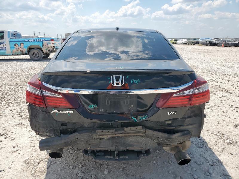 1HGCR3F83HA008800 - 2017 HONDA ACCORD EXL BLACK photo 6