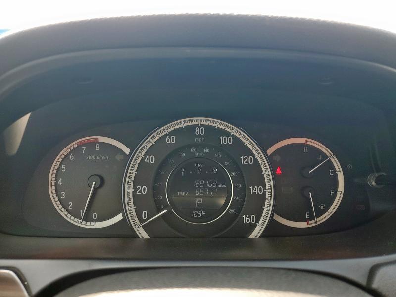 1HGCR3F83HA008800 - 2017 HONDA ACCORD EXL BLACK photo 9