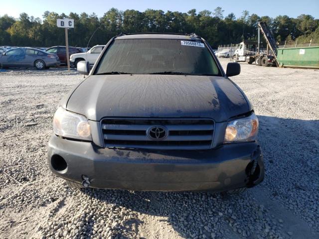 JTEDP21A140039780 - 2004 TOYOTA HIGHLANDER BASE BLUE photo 5