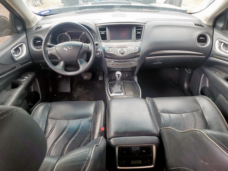 5N1AL0MN7GC530293 - 2016 INFINITI QX60 Սև լուսանկար 8