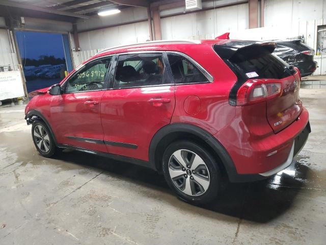 KNDCC3LC9J5124493 - 2018 KIA NIRO EX RED photo 2