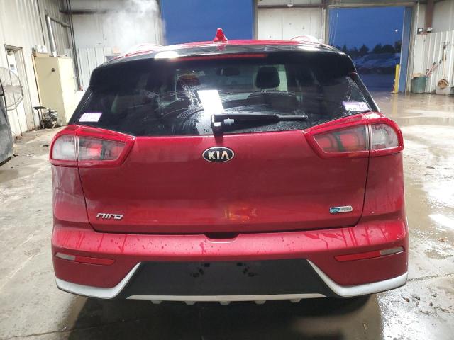 KNDCC3LC9J5124493 - 2018 KIA NIRO EX RED photo 6