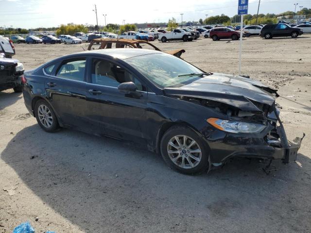 3FA6P0G7XHR267379 - 2017 FORD FUSION S BLACK photo 4