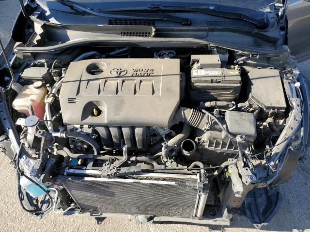 JTNKHMBX0J1009727 - 2018 TOYOTA C-HR XLE GRAY photo 12