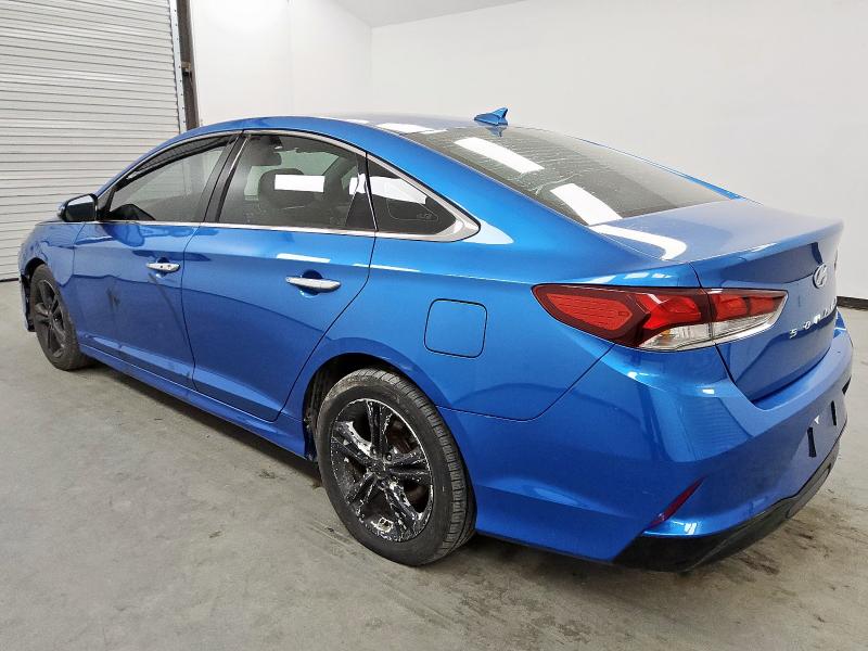5NPE34AF0JH646585 - 2018 HYUNDAI SONATA SPORT Azul foto 2