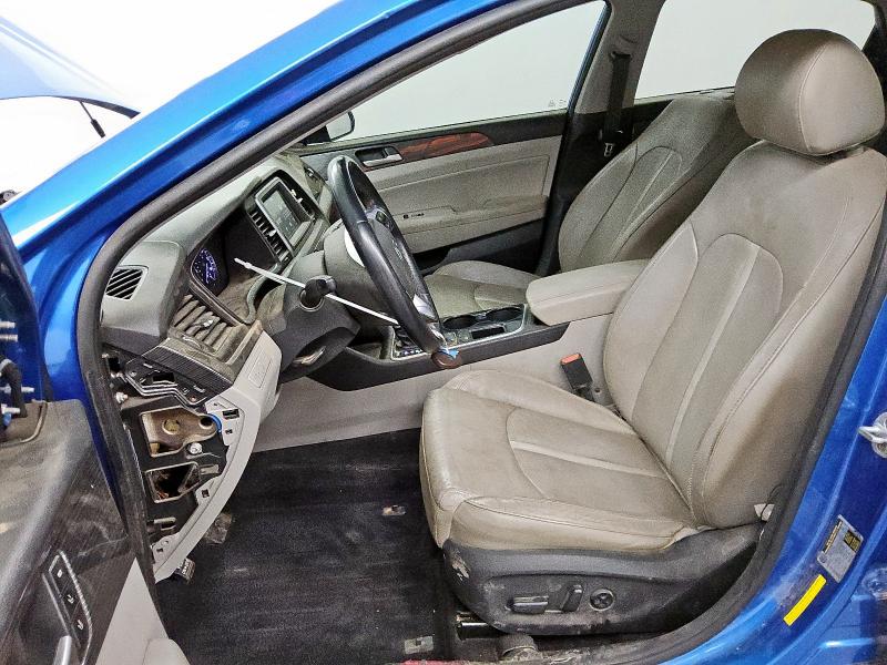 5NPE34AF0JH646585 - 2018 HYUNDAI SONATA SPORT Azul foto 7